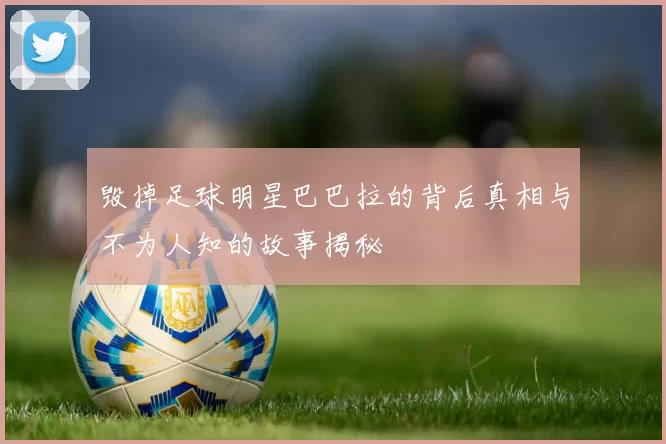 毁掉足球明星巴巴拉的背后真相与不为人知的故事揭秘