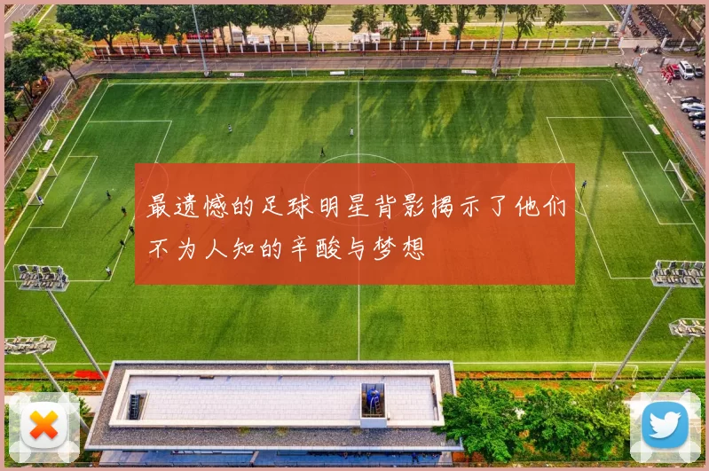 最遗憾的足球明星背影揭示了他们不为人知的辛酸与梦想