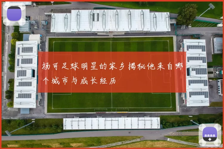 杨可足球明星的家乡揭秘他来自哪个城市与成长经历